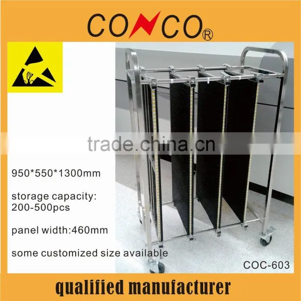 Smt Esd Pcb Storage Antistatic Trolley photo-3