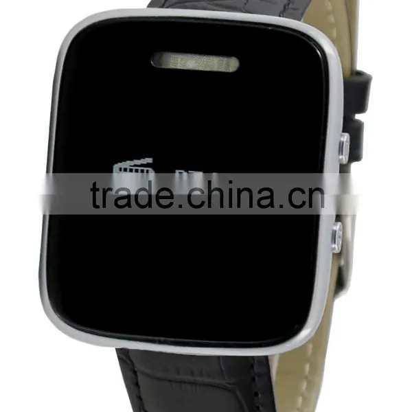 2015 Hot Selling Leather Strap Cheap Smart Watch and Phone photo-2