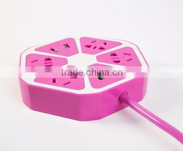 Best Selling Cheap Color 1.8M Multi Function Travl Multi Pin Charger photo-2