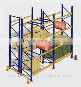 FOB Iron/steel Heavy Weight Warehouse Rack Seletive Pallet Storage Rack TUV and ISO Certification photo-4