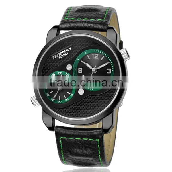Men Charming Leather Sports High Quality EYKI Brand Water Resistant Watch photo-3