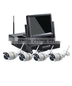 China Manufacturer Mini Bullet 4ch 8ch Wireless Nvr Kit, Wifi Cctv Camera Kit photo-2