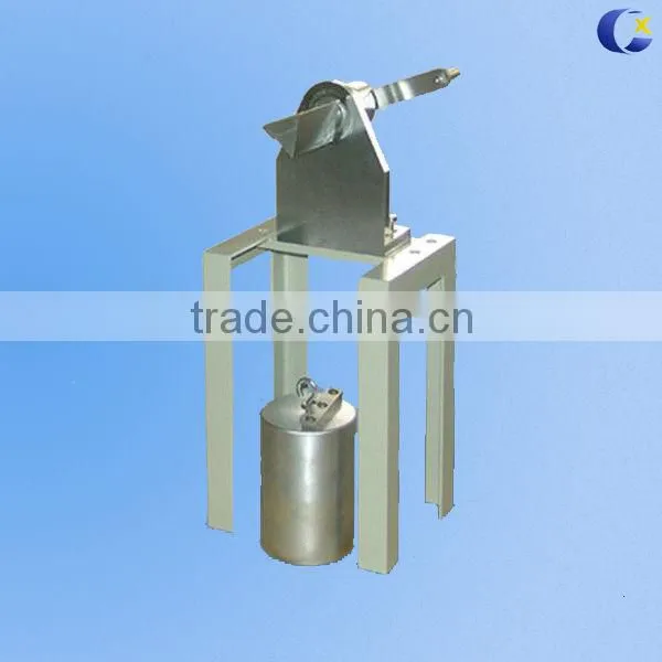 Appraus for checking mechanical withstanding of insulating materials in thin sheet layers
