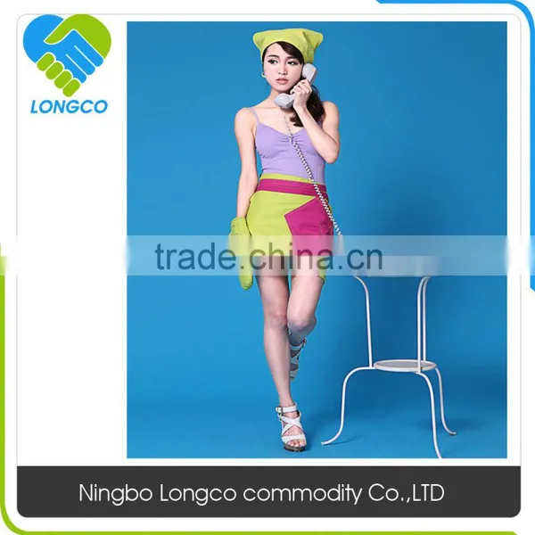 High Quality Wholesale Cheap Promotional Polyester Waterproof Cooking Apron,Fashion Kitchen Apron photo-3