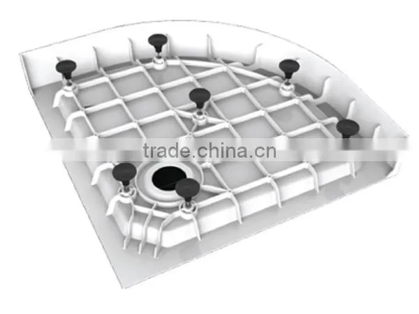 SUNZOOM Shower Tray 80x80,shower Base for Canada,curved Shower Base photo-3