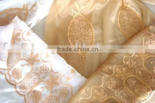Embroidery Curtain Fabrics