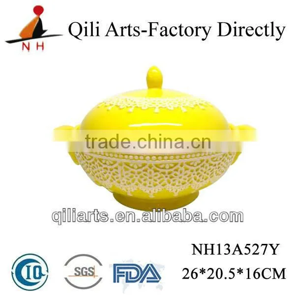 Delicate Ceramic Teapot Glazed Blue photo-6