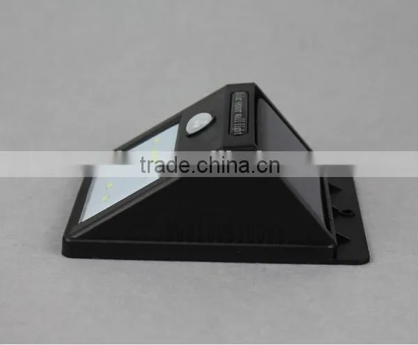 2015 New Outdoor 8 LED Solar Wall Mounted Motion Sensor Light photo-4