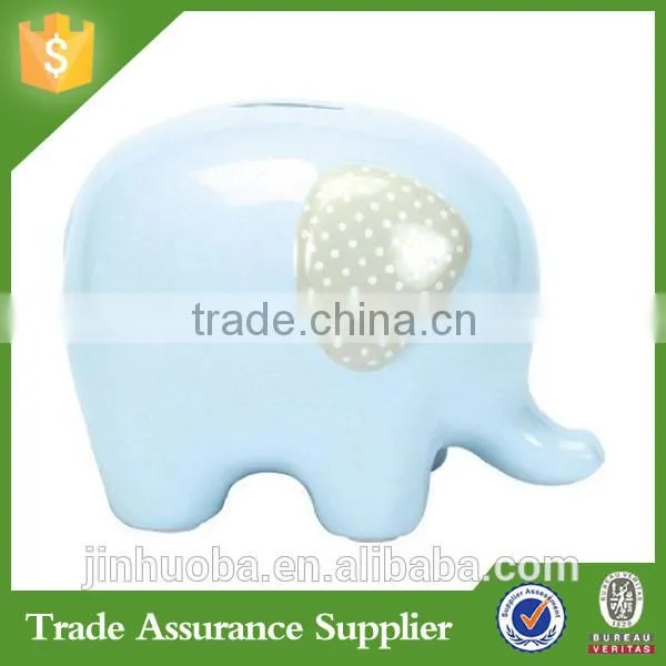 Hi-Q Customize Resin Elephant Piggy Bank Money Boxes Home Decoration photo-3