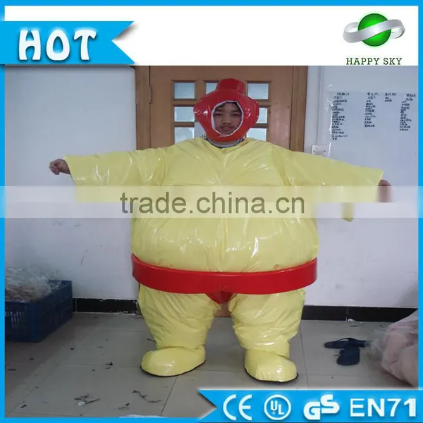 Top Selling 0.45mm PVC Inflatable Sumo Wrestling Suits for Sale photo-2