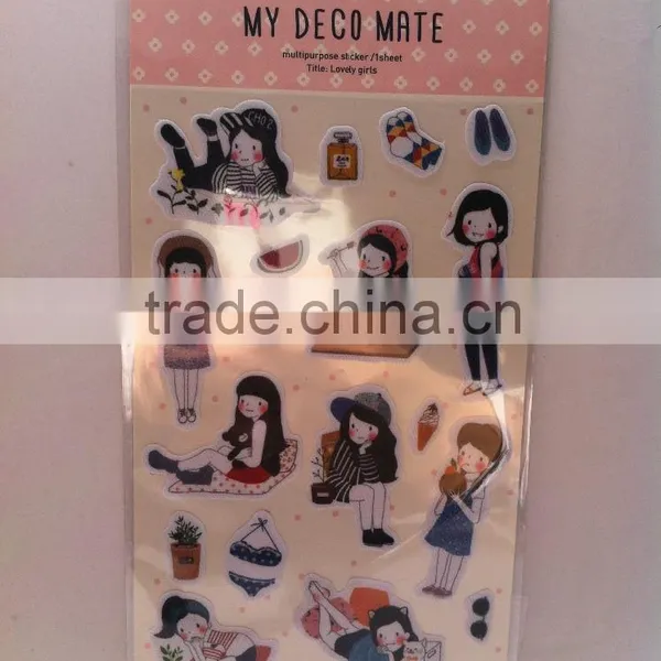 High Quality Custom Die Cut Felt Sticker photo-2