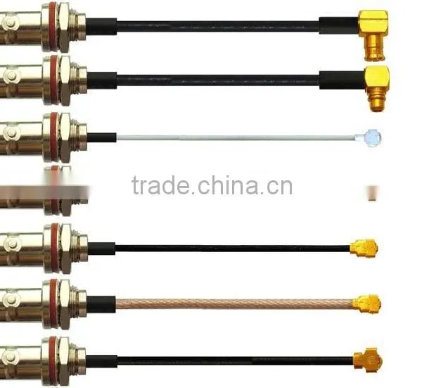 Yetnorson Manufacture Rg174 FME Male to CRC9 Male Right Angle Pigtail Cable photo-2