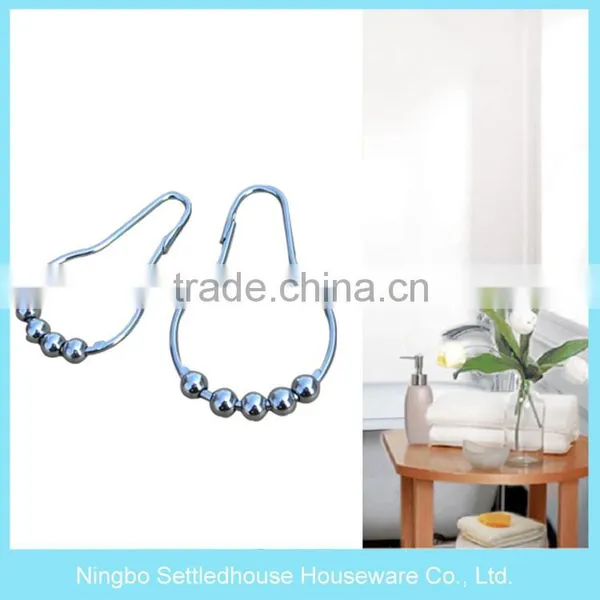 Adult Printing Bathroom Family Use Hooks For Shower Curtain