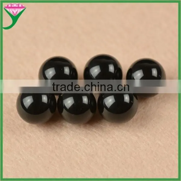 Hot Sale Pakistan Natural Agate Black Onyx Semi-precious Gem Stones Price
