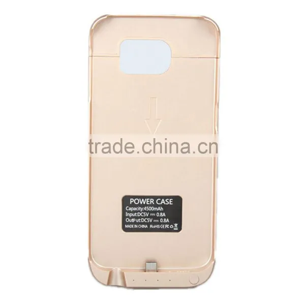 4200mAh Battery Case Power Bank Charge Cover For Samsung Galaxy S6 /S6 EDGE/PLUS photo-3