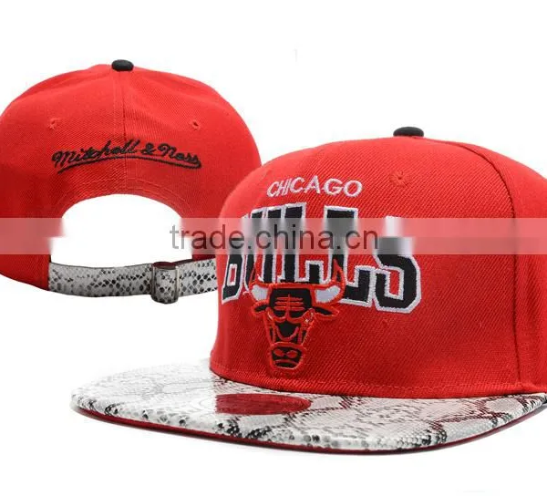 New Design Custom Snapback Hat/hip Hop Snapback Hat and Cap/flat Bill Snapback Hats With 3D Embroidered Logo photo-3