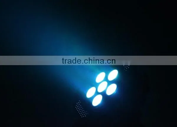 High Quality 6*Tri-3W LED Rechargable Battery Operated RGB Par Cans photo-5
