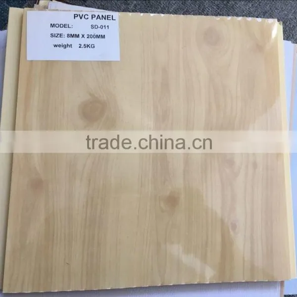 Pvc Wall Panel for False Walls/pvc Ceiling Board 7mm-9mm Thickness photo-2