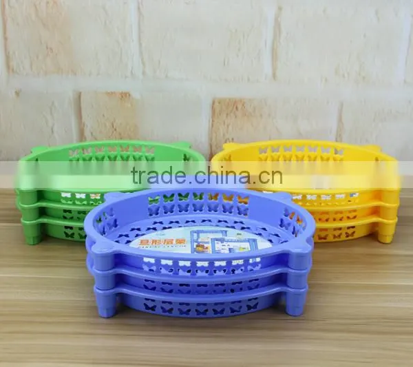 3 layers plastic rack/double layers detachable shelf/3 Layers combined shelf/DIY shelf/triple tier shelf