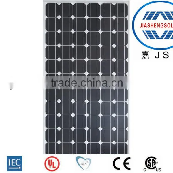 Mono Solar Panel 200W With 125*125 Solar Cell for Solar Power System
