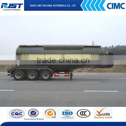 CIMC Cement Bulk Tanker Semi Trailer/bulk Cement Tanker for Vietnam photo-2