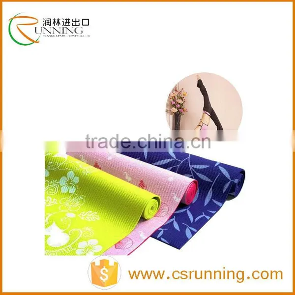 Wholesale Custom Printing Eco-Friendly Natural Rubber Yoga Mat photo-2