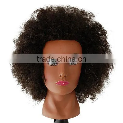 Afro Mannequin Head Training Head Manikin Head With Hair Quality Choice photo-4