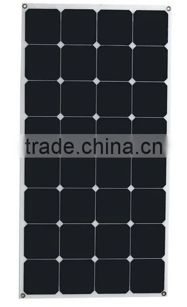Semi Flexible Solar Panel 100w High Effiency SUNPOWER Cell for Home Solar System