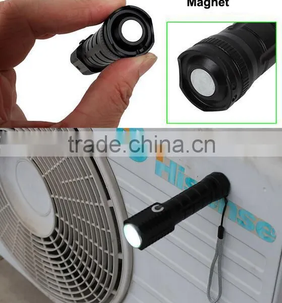 Hot Sales Led Torch Flashlights Lamp 5W Aluminium Rechargeable Battery Led Flashlights photo-5