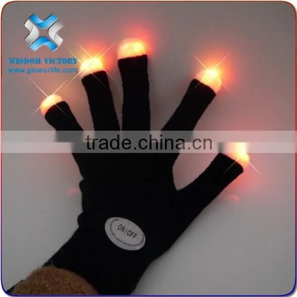 2016 Halloween Light Up Gloves Free Shipping,light Gloves Led photo-3