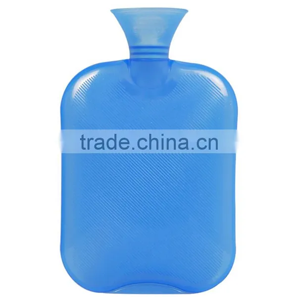 Hot 1800ml PVC Hot Water Bottle Classic Ribbed Big Capacity Anti-scald photo-2