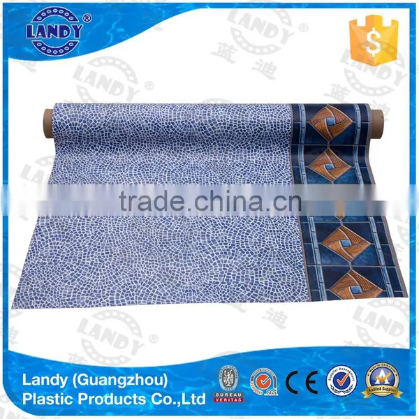 Custom High Quality Pattern Pvc Vinyl Swimming Pool Hdpe Liner Quality Choice photo-2