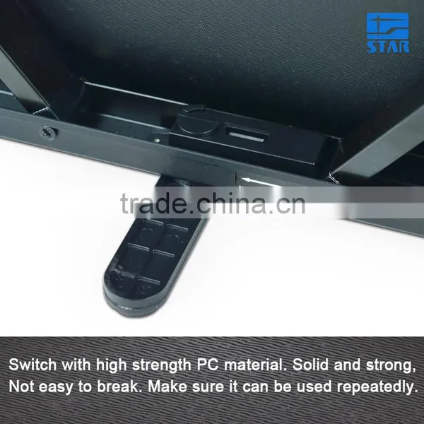 High End H40 40 Inch 16:9 Portable Outdoor Foldable Hanging / Desk / Table Projector Screen, Mini Pull up Screen photo-4