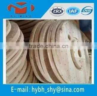 Solid Wood Cable Drum for Cat6 Wire Cable photo-2