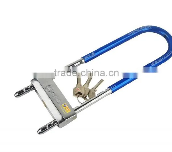 Hot Sale Good Quality Wholesale Price Durable Colorful Electric Bicycle Square U Lock 3003 Bicycle Parts photo-2