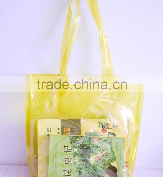 Clear Vinyl Pvc Zipper Bags With Handles photo-5