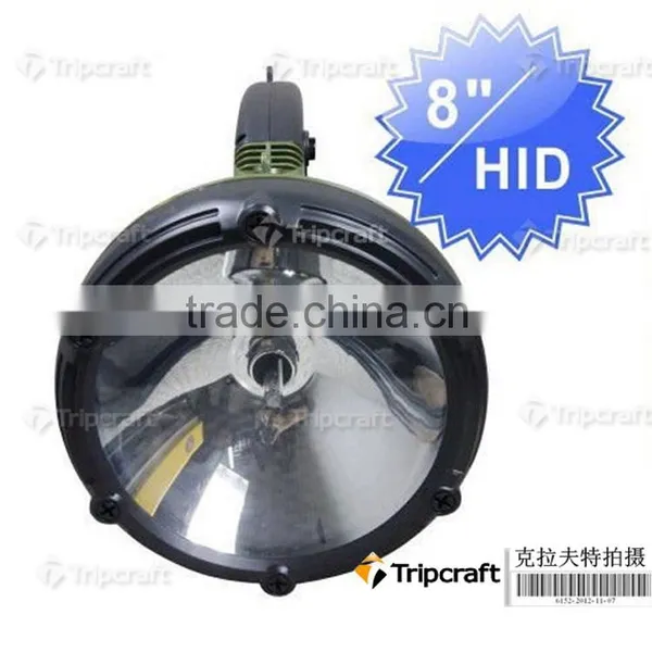 7" 35w 55w Plastic Hid Rechargeable Hand Lamp Emergency Search Light Marine Search Light