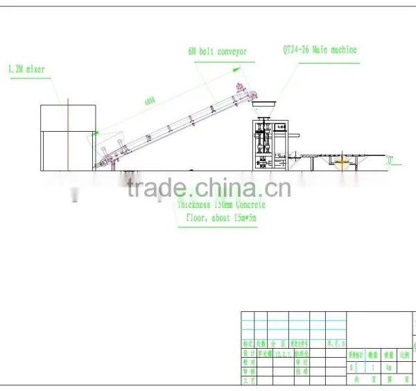 Hot Sell QTJ4-26C Small Semi Concrete Brick Making Producer photo-5