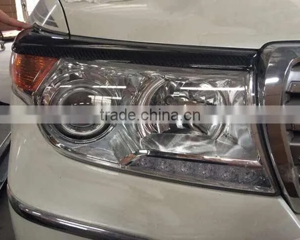 Headlight Brows Land Cruiser Carbon Fiber for Toyota LC200