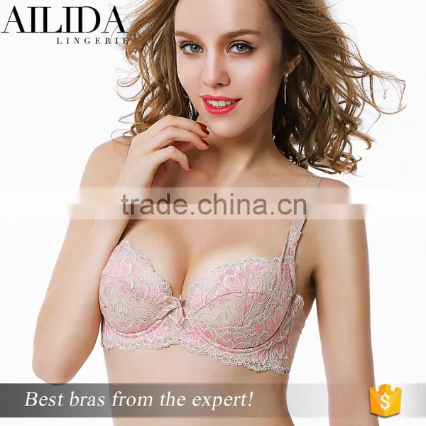 Ailida Top Quality Fantasy Hot Sell Sexy Mature Lace Bra photo-2