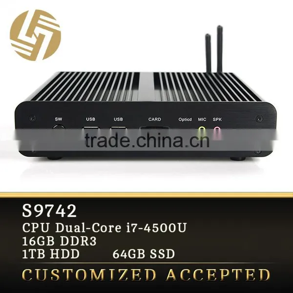 I7 Dual Core Oem Mini Cpu Industrial pc