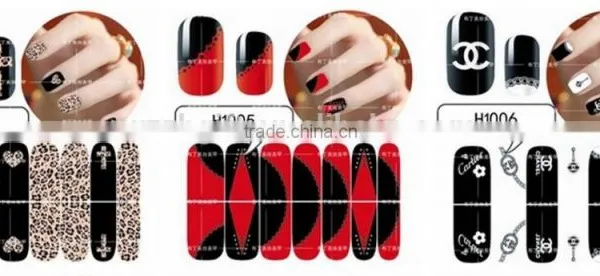 Newest Nail Art Transfer Craft Fashion DIY Nail Sticker Tip photo-2