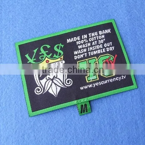 Garment Woven Damask Care Label photo-6