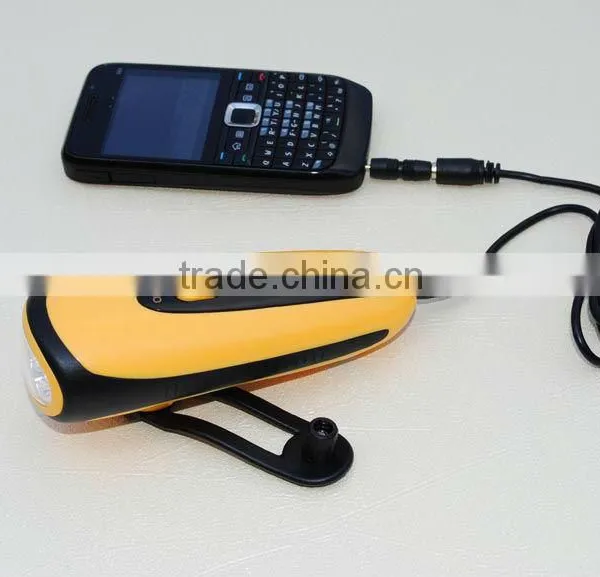Hand Press Dynamo Led Torch/dynamo Lamp/led Torch Flashlight photo-4