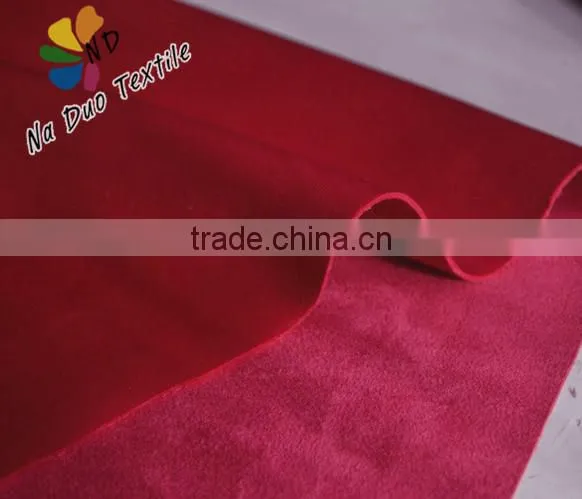 2016 Fashion Knitting Suede for Garment/two or Four Way Stretch Knitting Suede Garment Fabric photo-6