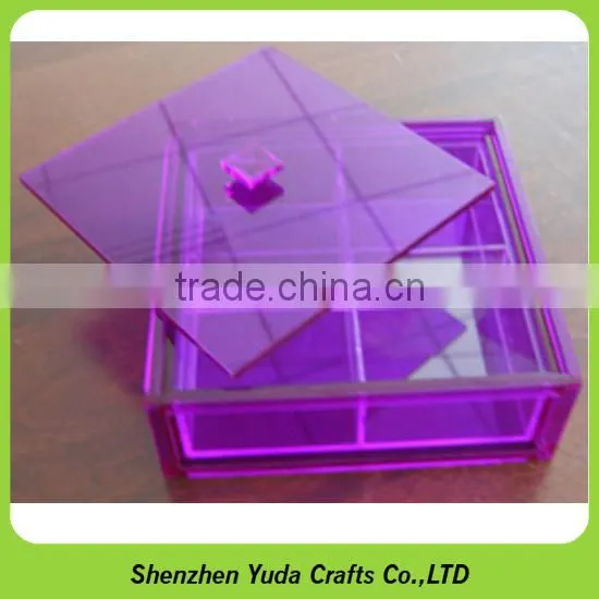 We do High Quality Acrylic Dustproof Candy Box With Lid photo-5