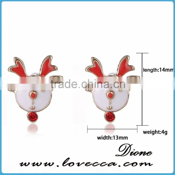New 2016 Latest Christmas Deer Design Earring photo-3