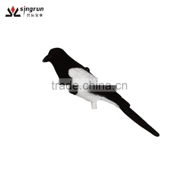 Wholesale Plastic Magpie Hunting Decoys Fullbodied Bird Decoys for Hunting