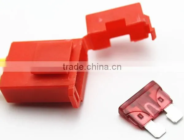 Universal Plastic Case Cable Fuse Holder Block Motorcycle Fuse Holder photo-3