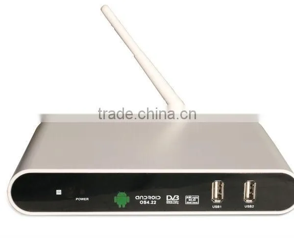 Dual Core Android 4.2.2 1GB DDR 4GB Nand Flash Full HD Android Satellite TV Box